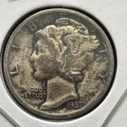 1937 San Francisco Mint Silver Mercury Dime