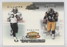 2002 Playoff Prestige League Leader Tandems Ricky Williams Jerome Bettis HOF 0c4