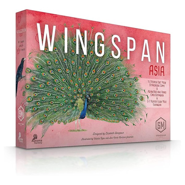 Stonemaier Games Wingspan Asia Standalone Erweiterungs-Set Brettspiel Ab 14+-image