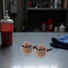 2 Pcs Wood Diffuser for Essential Oils Car Vent Decoration Ornaments