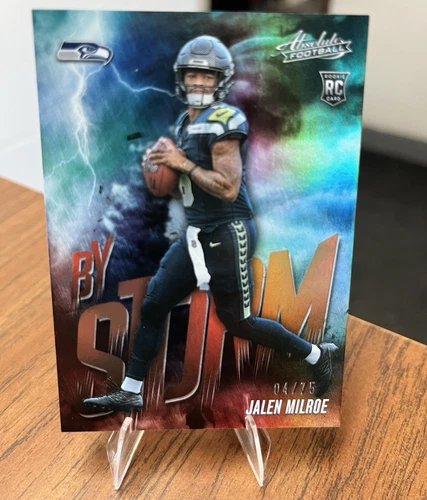 2025 Panini Absolute Jalen Milroe Spectrum Orange (RAW)