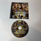 WWE Legends of WrestleMania (Sony PlayStation 3, 2009) Disc Manual Cover TESTED