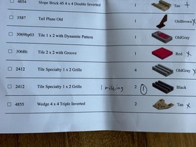 Lego 5925 Pontoon Plane Adventurer Near Complete w/manual No Box 3 piece missing