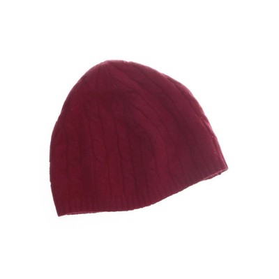 Boomerang, Beanie-Mütze, Größe: ONE SIZE, Angora/Nylon/Wolle, Rot #zEW