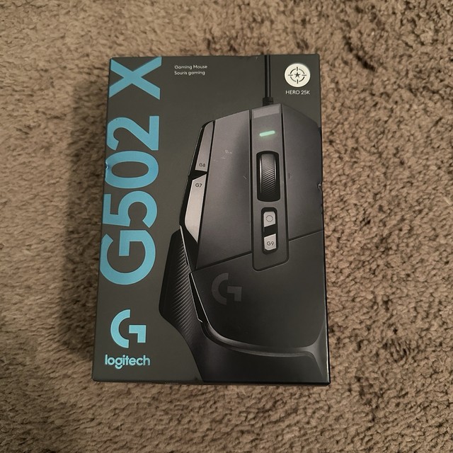 Logitech G502 X Souris de jeu filaire - noir
