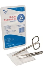 Dynarex 4521 Suture Removal Sterile Kit . pack of 2 