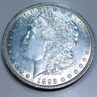1893 Morgan Silver Dollar Beautiful High Grade Coin Rare Date