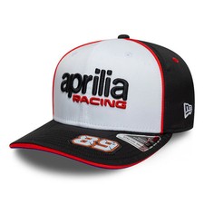 Aprilia Team 2026 Jorge Martin 9Seventy Cap Stretch Snap Erwachsene - Weiß