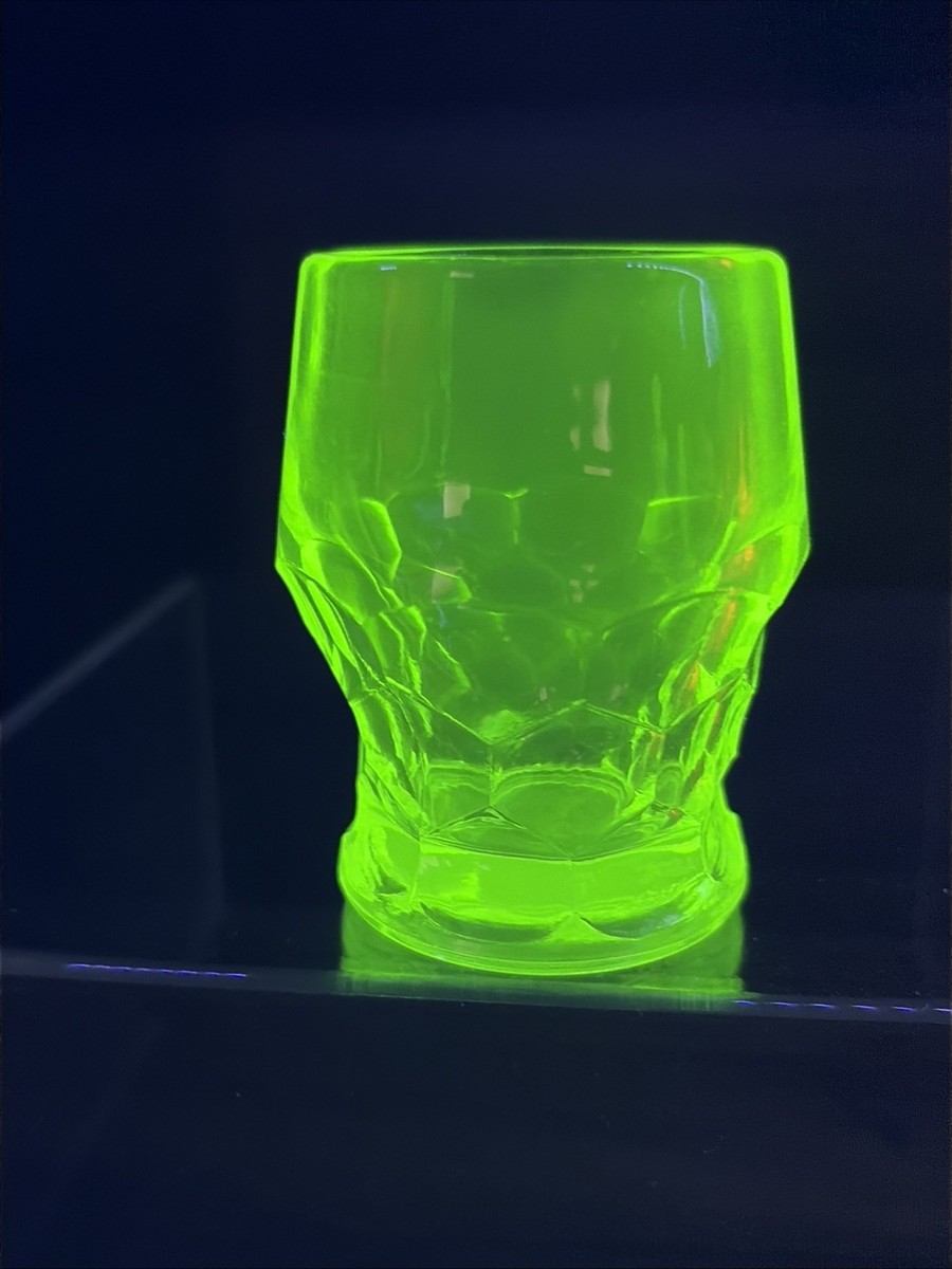 Viking Georgian Green Uranium Shot Glass 2.5