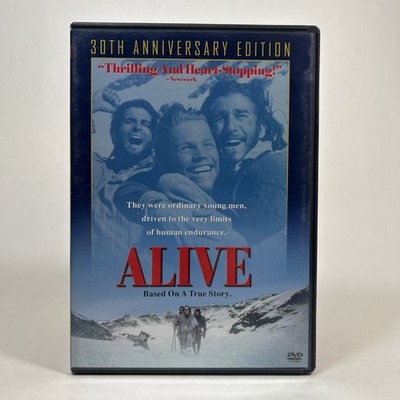 Alive, 30th Anniversary Edition (DVD Region 1) English/Spanish, Tested!
