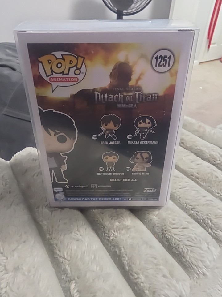Funko Pop Attack on Titan 1251 Child Eren Exclusive - Game Games - A Loja Mais POP do Brasil