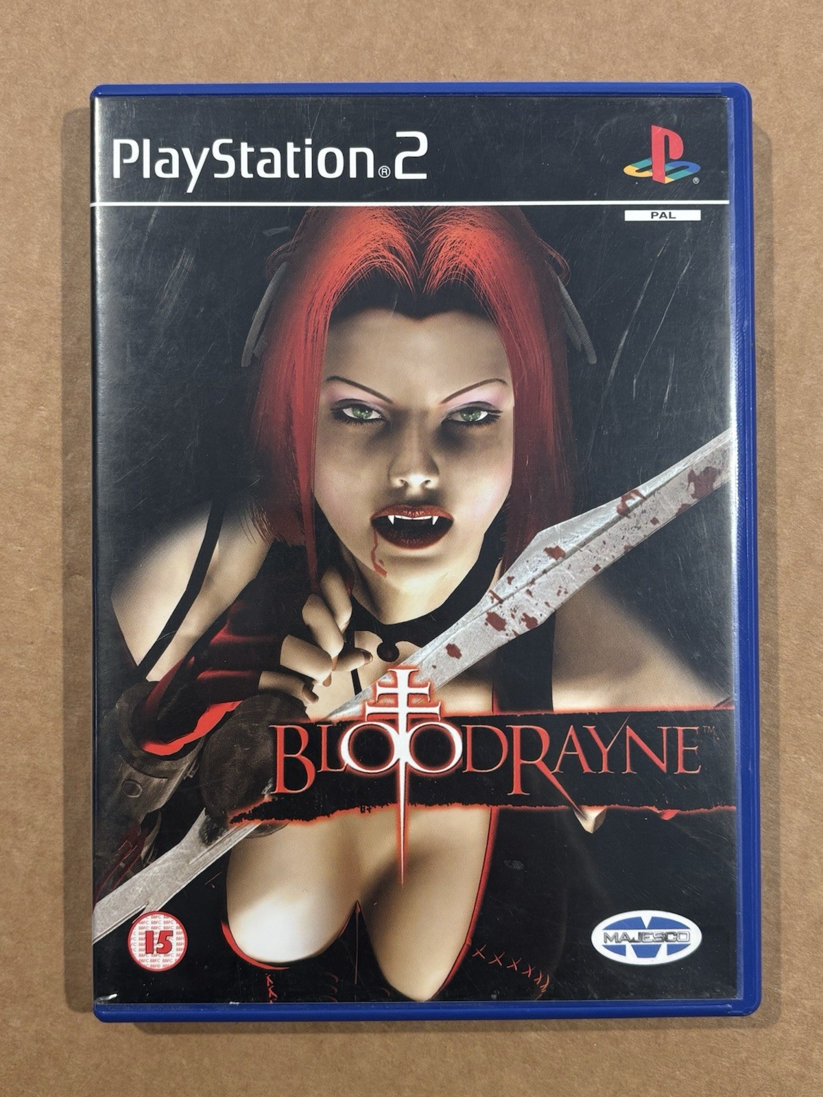 BLOODRAYNE PS2 PLAYSTATION 2 ITA ORIGINALE COMPLETO OTTIMO