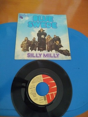 7'' Single - Blue Swede - Silly Milly - Vinyl Sehr Gut 