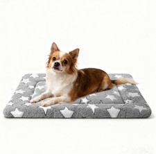 Dog Bed Mat, Reversible Crate Pads for Small/Medium/Large Dogs Cats Sleeping,