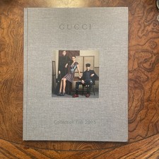 Gucci Collection Fall 2015 Hardbound Book Catalog New