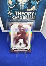 2025 Panini Phoenix - Contours Terry McLaurin #32 White Shimmer