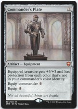 Commander's Plate Normal M Commander Legends 305 NM
