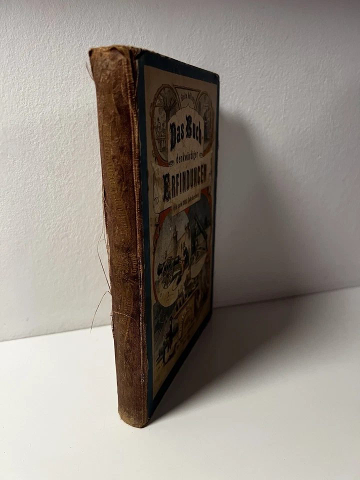 Das Buch der Erfindungen 1872 Otto Spamer Illustrationen Jugendstil selten Rare - Bild 2 von 4