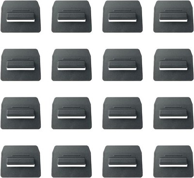 16 PCS Sunshade Clips Roof Shade Clips for Sunroof Roof Sun Model 3 Black