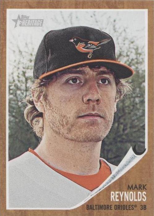 2011 Topps Heritage - Mark Reynolds #36 - 1 of 1
