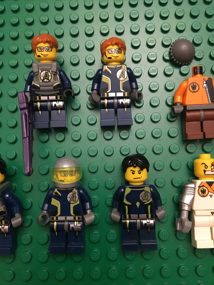 Lego Minifigures Agents Lot Dr. Inferno Metallic Claw, Agent Chase, Agent Fuse++ - Image 3 of 4