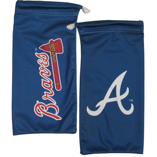 Atlanta Braves Beachfarer Sunglasses with Microfiber Bag MLB Licensed Baseball - Picture 3 of 5