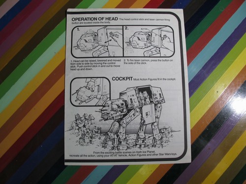 vtg 1980s ESB Star Wars ephemera - toy instruction manuals, stickers, insert - Picture 173 of 199