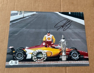 JOSEF NEWGARDEN SIGNED 2024 INDY 500 8X10 PHOTO BECKETT COA