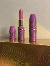 2 PC - MAC A34 Majestic Magenta Mini Lusterglass Lipsticks 0.05oz each New