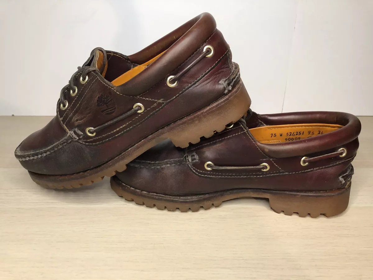 Timberland 3 clearance eye lug burgundy