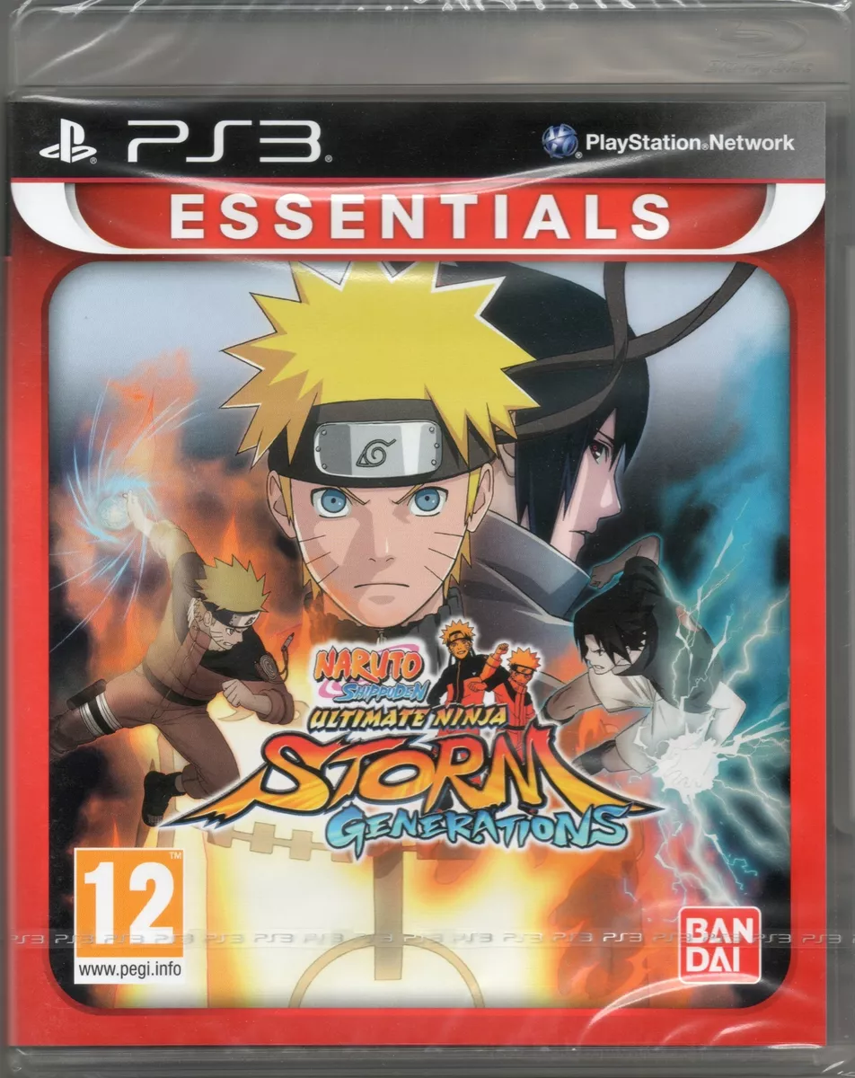 NARUTO SHIPPUDEN: ULTIMATE NINJA STORM GENERATIONS GAME PS3 ~ NEW