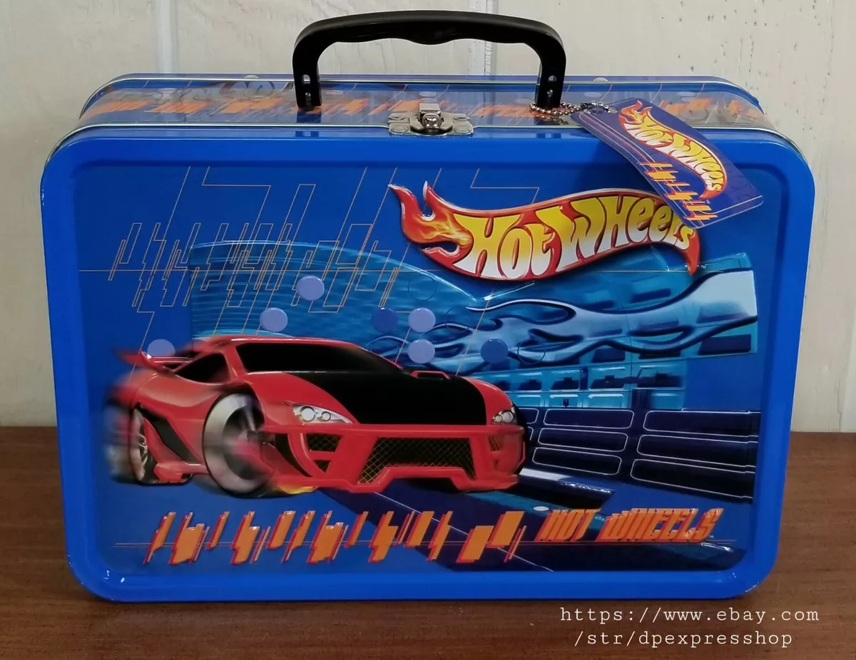 Hot wheels tin box 2025