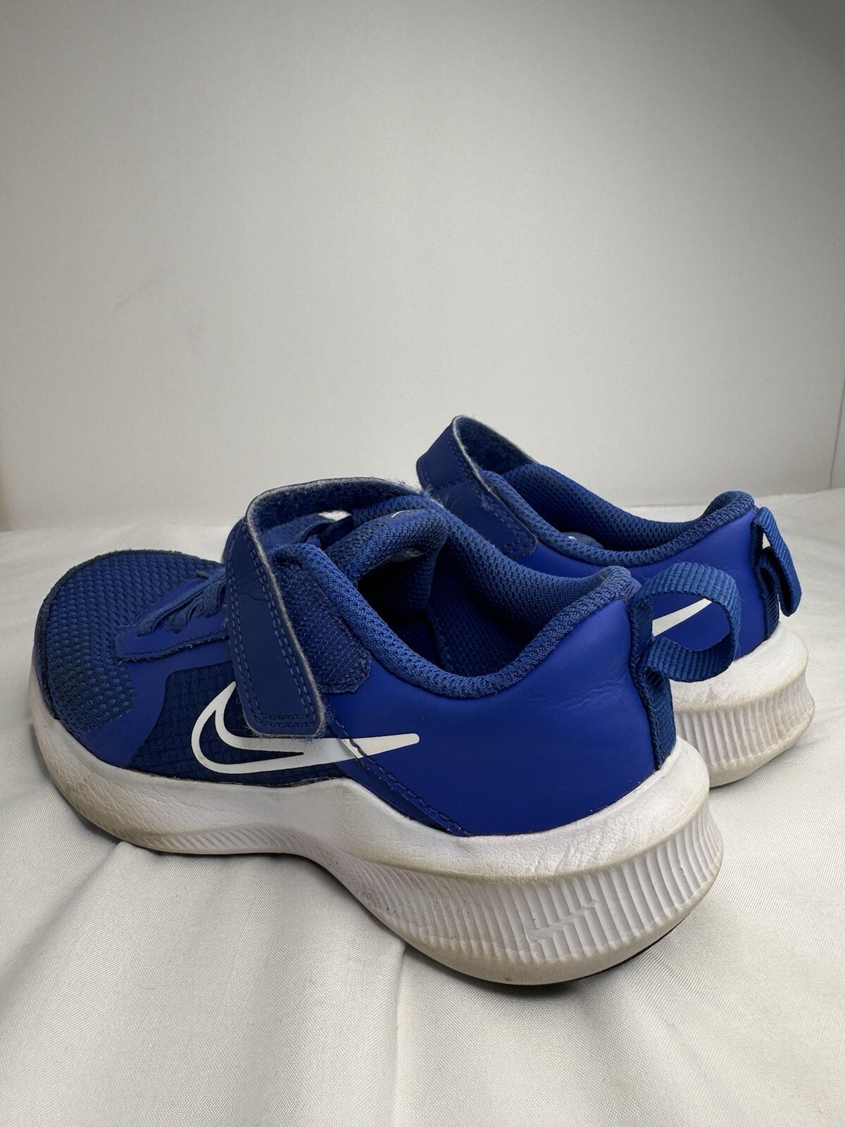 Nike Shoes Boys 12.5C Midnight Navy Downshifter 12 DM4191-400 Casual Blue Tennis image 2