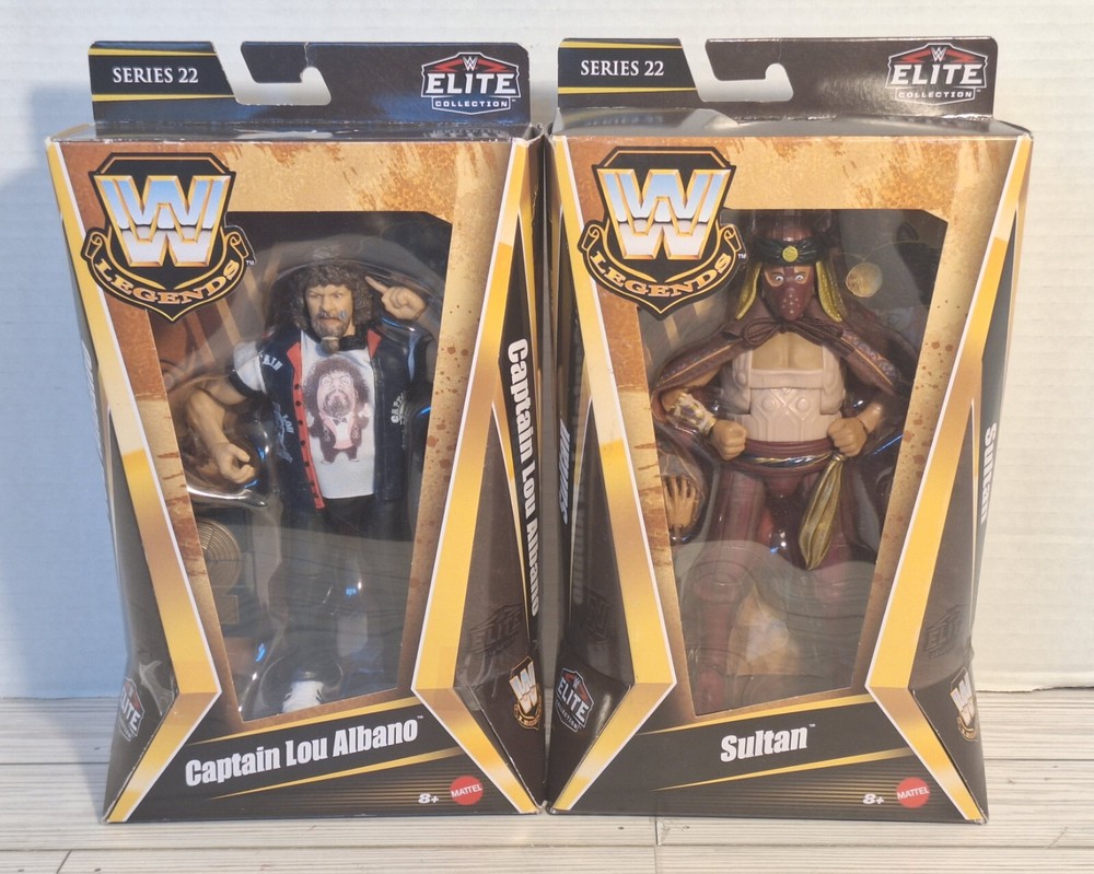 WWE Mattel Sultan, Capt.Lou Albano Elite Collection Legends Series22