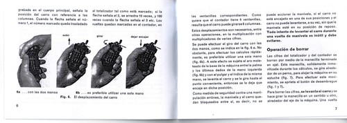 Curta calculadora instrucciones para el uso de la Curta (en ESPAÑOL) - Afbeelding 3 van 3