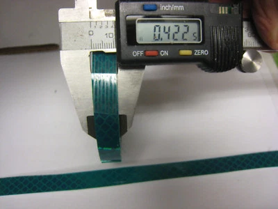 7/16" x 25 FEET HUNTER GREEN REFLECTIVE CONSPICUITY TAPE