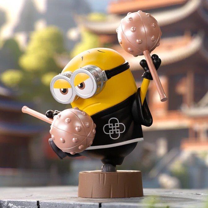 Pop Mart x Minions Travelogues of China - Kungfu Hammer Phil