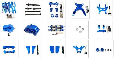 Coole Blaue Spurstangenhalterung Aus Alu Für Deinen Losi Mini-T 2.0 & Mini-B – Originalgetreu, Leicht Und Stabil!