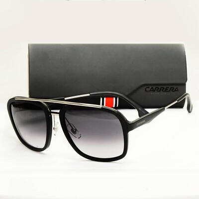 Carrera Sonnenbrille schwarz Farbverlauf rauchquadratisch Pilot Herren Designer 133/S TI79O