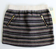 Genuine Kids by Oshkosh Metallic Tweed Short Skirt Size 18M Nightfall Blue NEW
