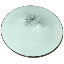 Franciscan SILVER PINE Atomic Dinner Plate, 10 1/2" Mid Century Modern