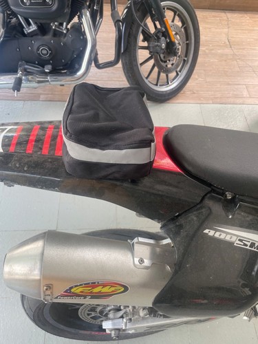 Waterproof Nylon Rear Tail Seat Back Saddle Bag For SUZUKI DRZ400S/SM/E DR RM/Z - Picture 3 of 24