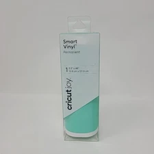 Cricut Joy Smart Vinyl Permanent Adhesive Decal Mint Green 5.5" x 48" New