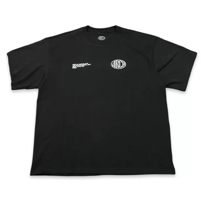 Travis Scott x Virgil Abloh c/o Cactus Jack Off White x Nike NBA Black Tee
