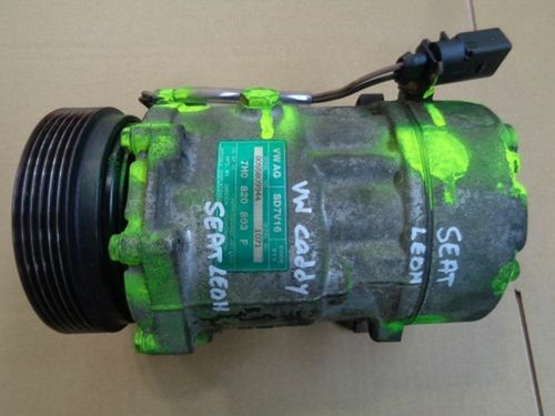 Klimakompressor 7H0820803F VW Caddy TOP ZUSTAND ! SEAT LEON (1M1) 1.9 TDI