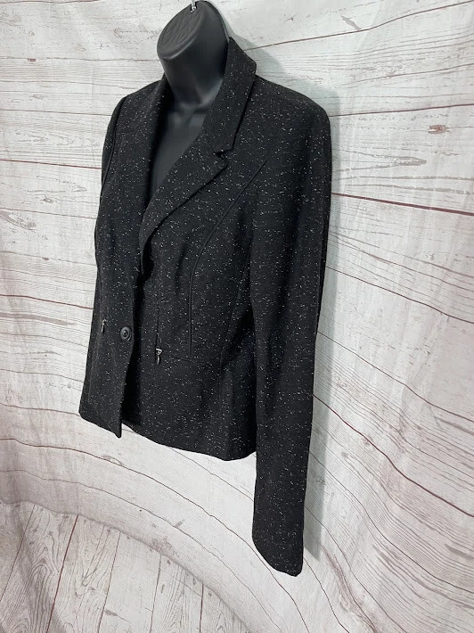 Halógeno Nordstrom 3 Piezas Negro Pantalones Falda Traje Taylor Fit Forrado Foto 2 de 4