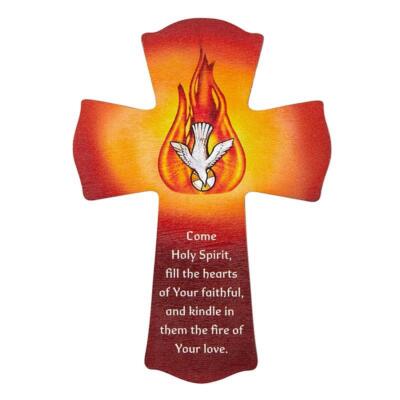 Confirmation Wall Cross  Pack of 6 Features Beautiful Full Color Artwork