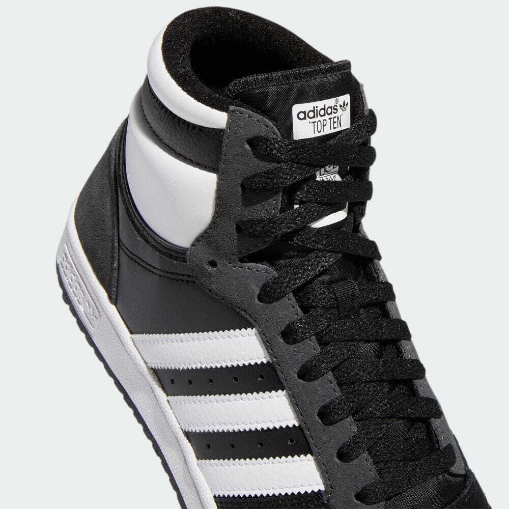 Adidas Top Ten RB Black White Grey High Top Shoes GX0742 Mens Size