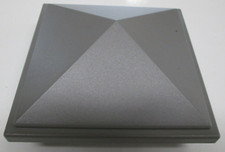 TREX TRANSCEND GRAVEL PATH 4 X 4 PYRAMID POST SLEEVE CAP 4.5 x 4.5 PGPPYCAP4X4