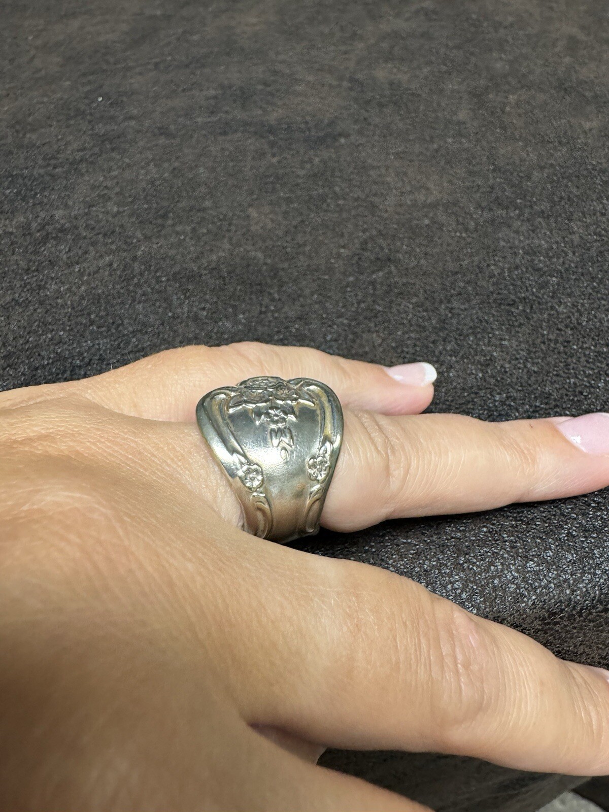 Silver Spoon Ring - image 2